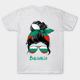 Bulgaria girl, Proud Flag, Bulgaria gift heritage, Bulgarian girlfriend T-Shirt